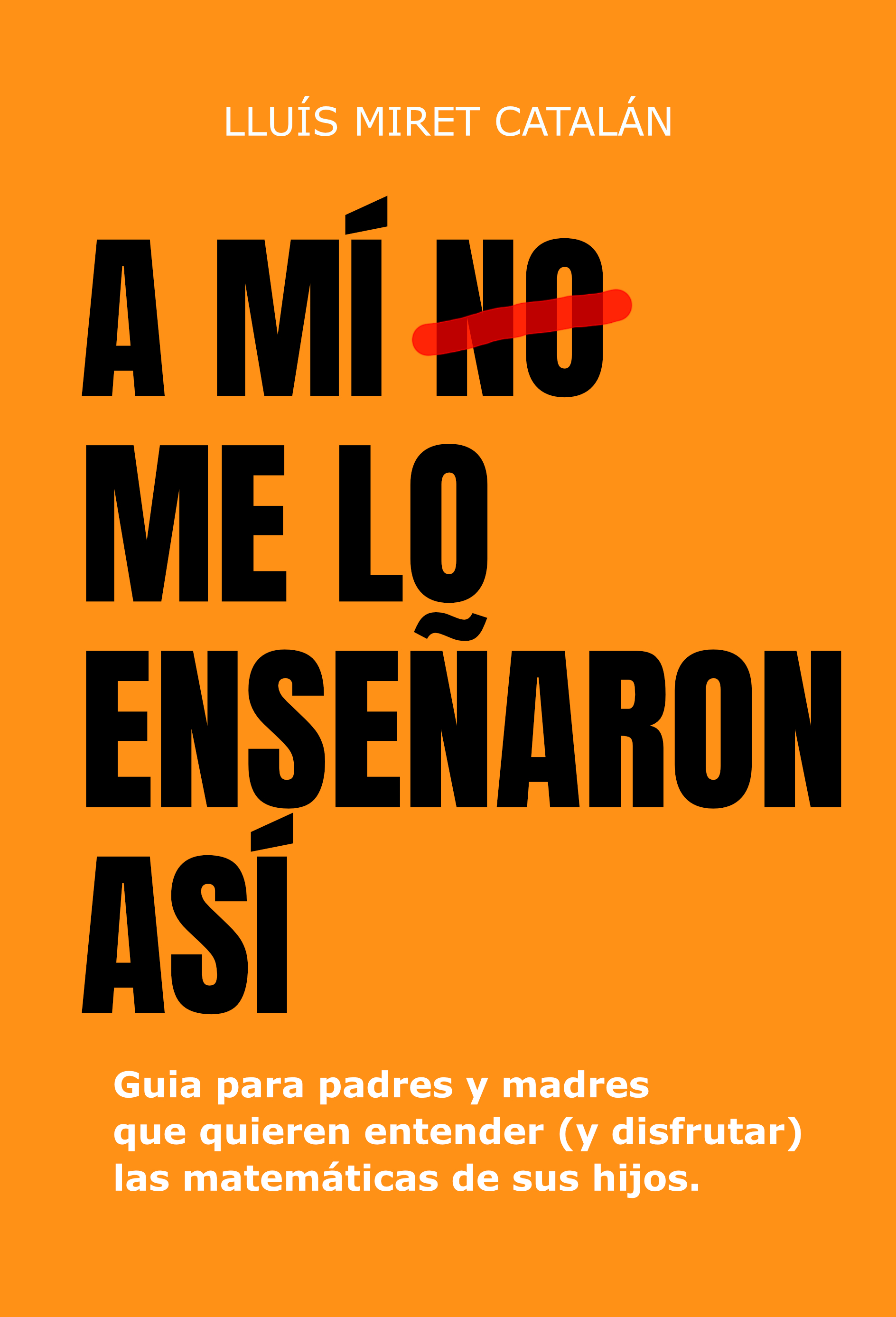 Libro de Lluís Miret para padres y madres